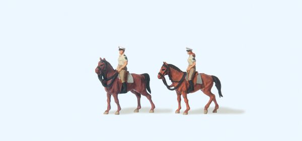79138 Preiser - Berittene Polizei. Sommerunif - Spur N