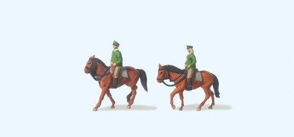 79139 Preiser - Berittene Polizei. Deutschlan - Spur N