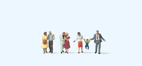 79190 Preiser - Gehende Paare - Spur N