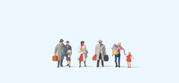 79191 Preiser - Gehende Reisende - Spur N