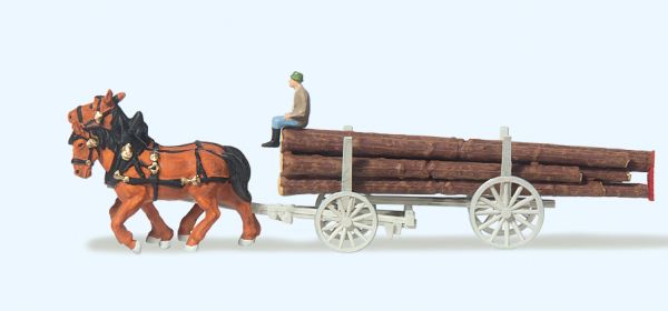 79477 Preiser - Langholzwagen - Spur N