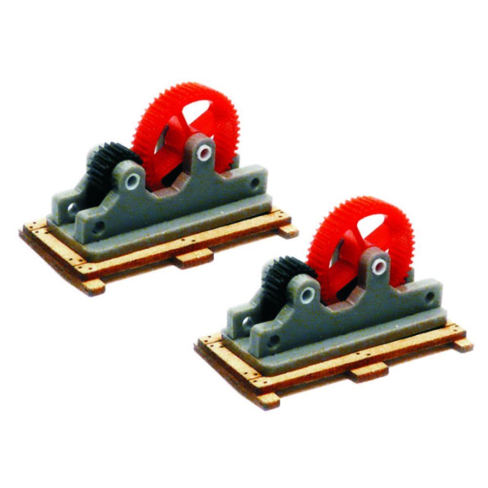 PHL-K-01 Proses - H0 2 x Maschinenteile (Zahnr�der - Spur H0