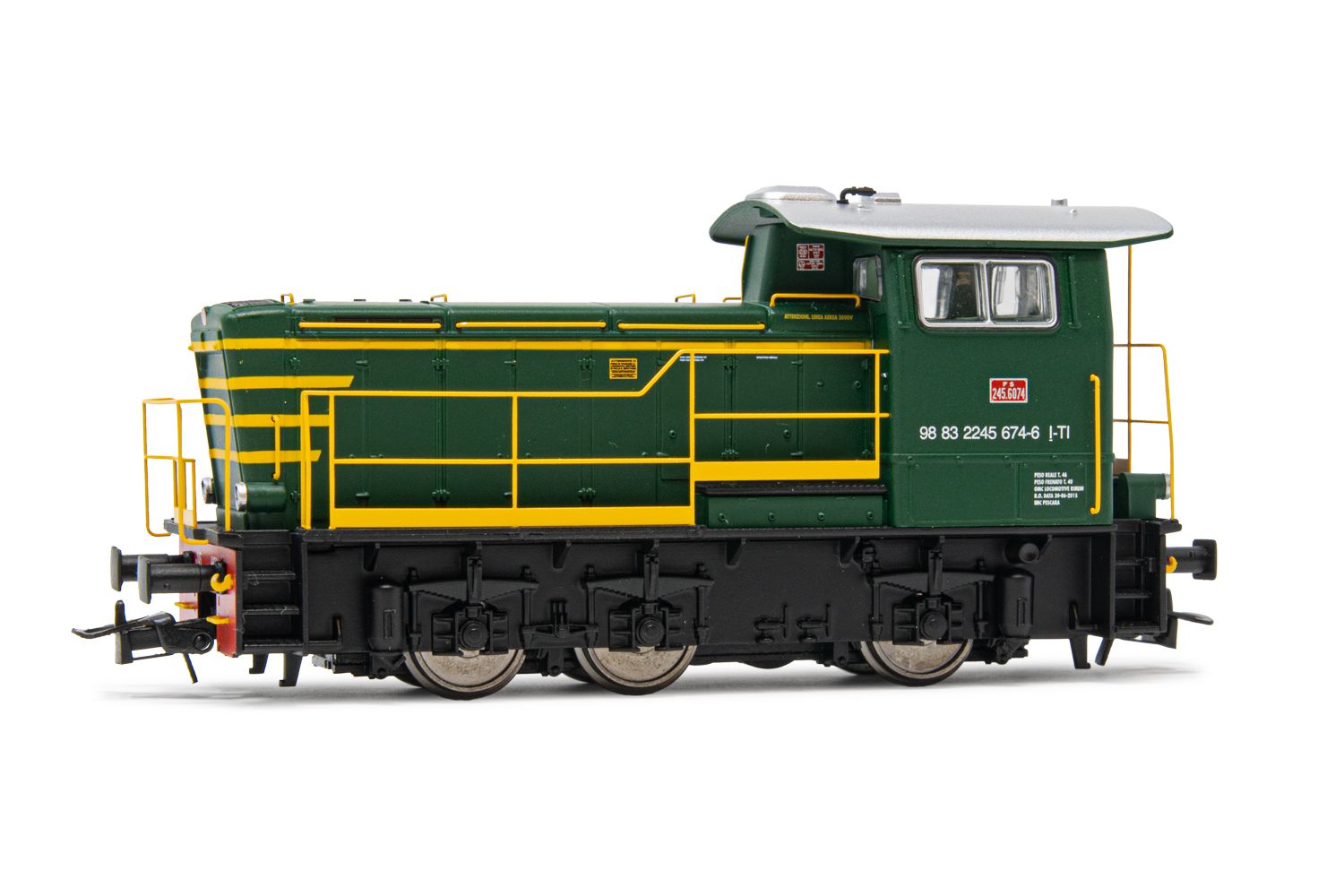 FS, Diesellok Reihe D 245 grün, Epoche VI