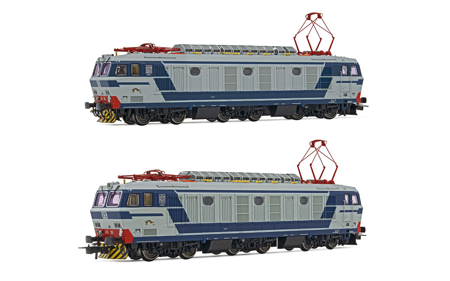 FS, 2er-Set, E-Loks E.633 Serie 200 blau/grau, Epoche IV-V