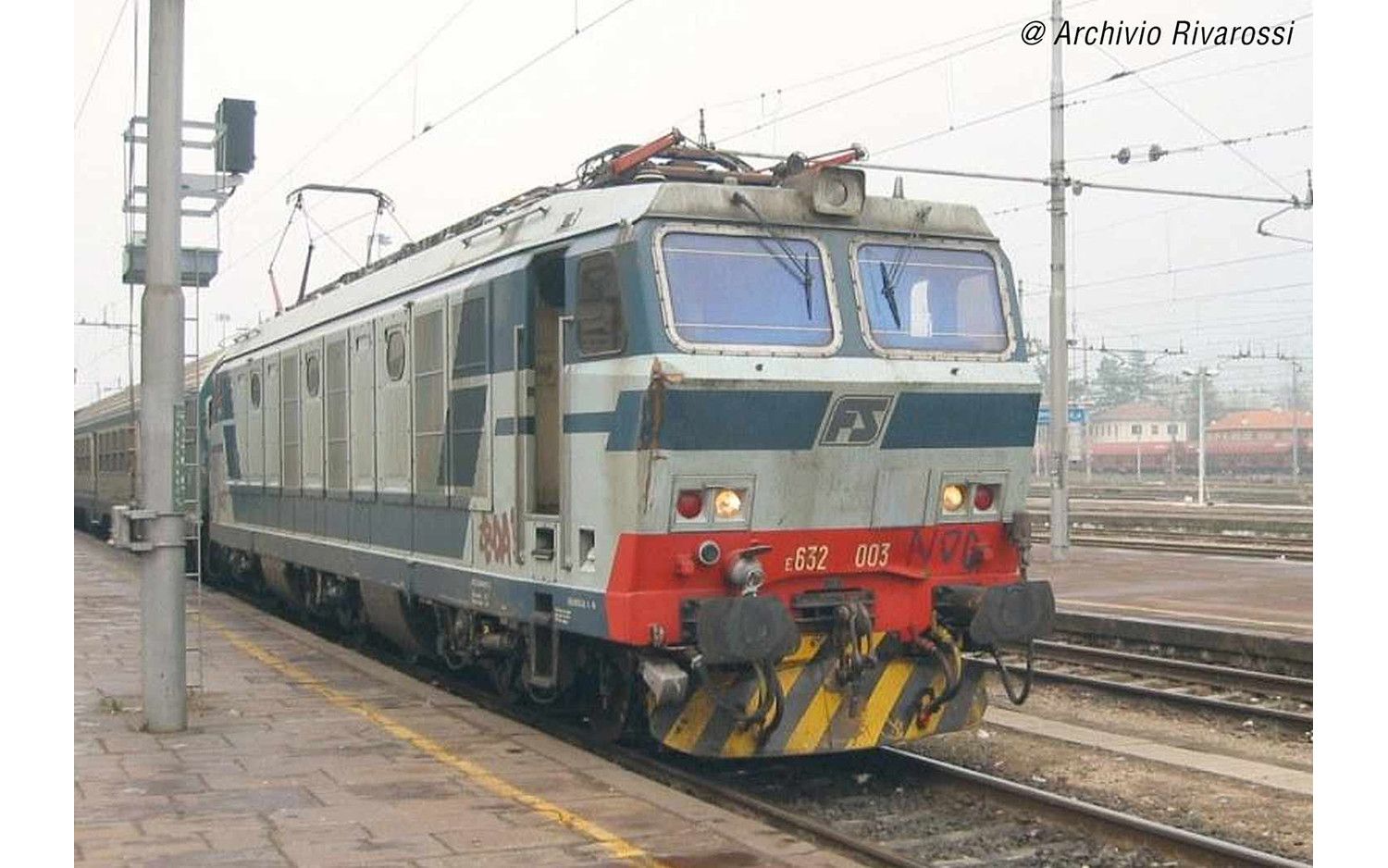 FS, E-Lok E.632 blau/grau, a l.L., Epoche V, DCC-Sound