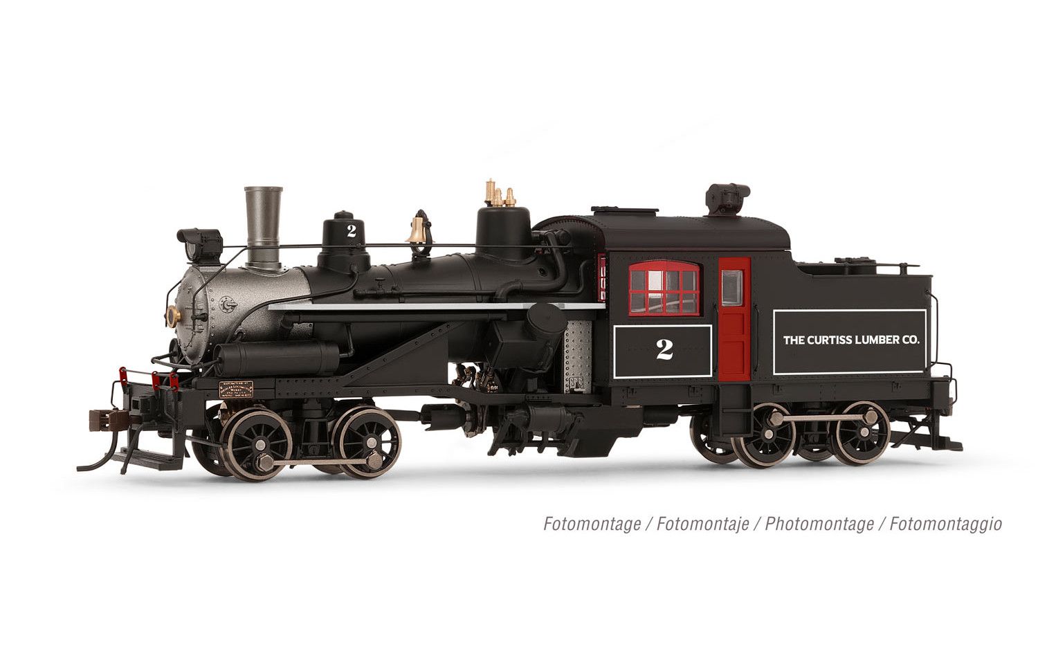 Heisler Dampflok, The C.L.C., Epoche III, DCC Sound