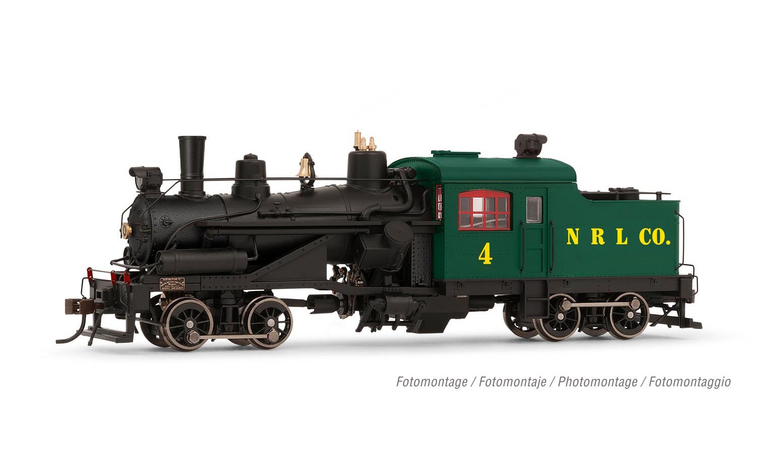 Heisler Dampflok, B.Mining, Epoche III, DCC Sound