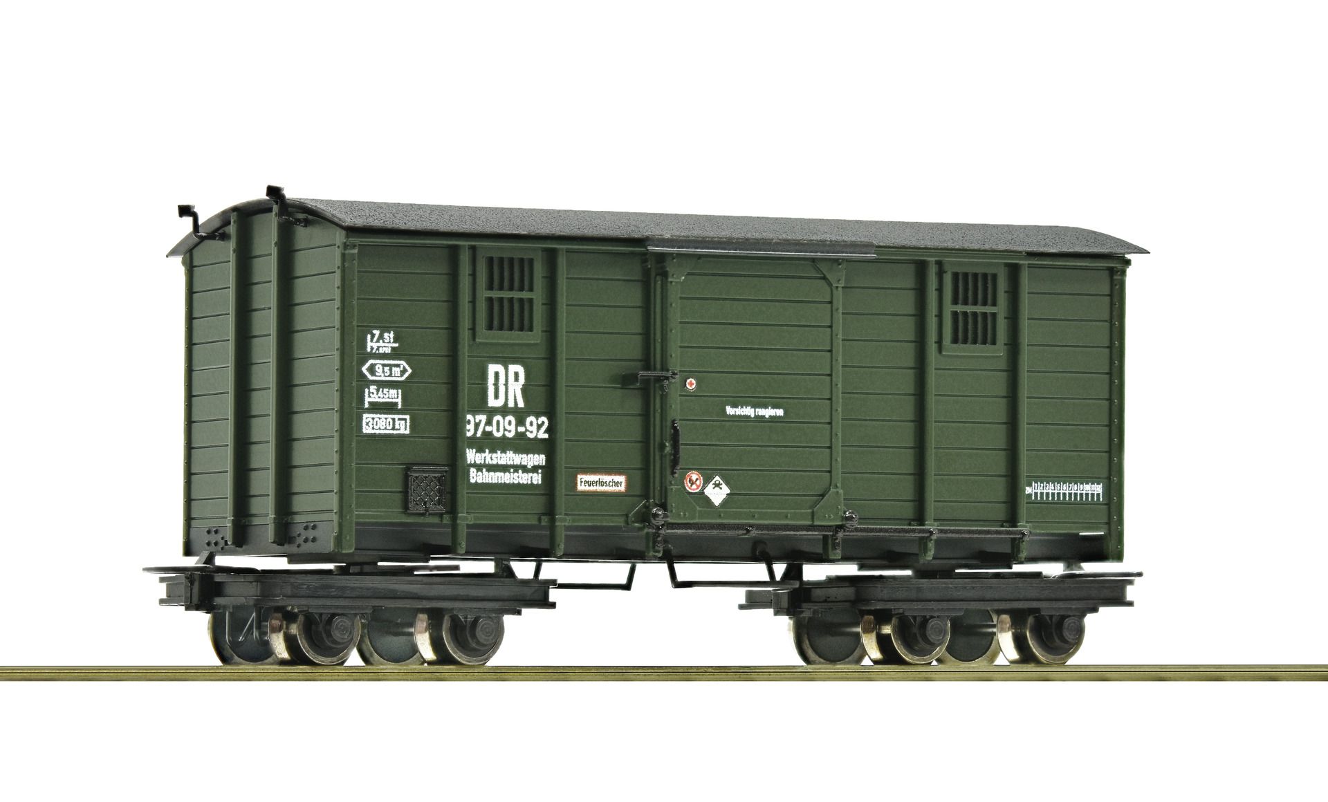 34062 Roco - H0e Werkstattwagen DR III/IV - Spur H0e