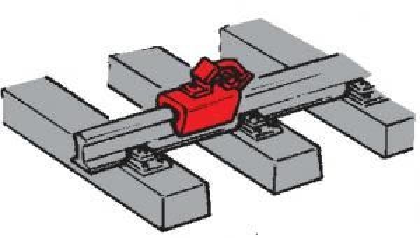 40004 Roco - Hemmschuhe 12 Stk. gelb H0 - Spur H0