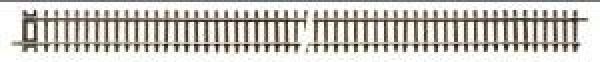 42406 Roco - gerades Gleis G4 920mm - Spur H0