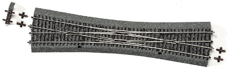 42549 Roco - Doppelkreuzungsweiche DKW-10 - Spur H0