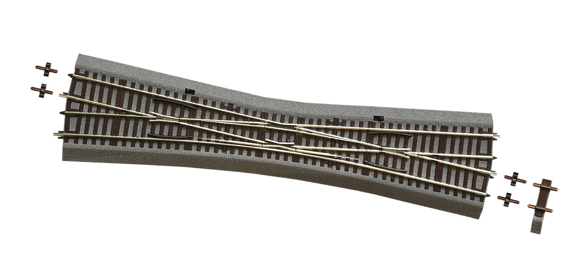42592 Roco - Einzelkreuzungsweiche EKW-10 - Spur H0