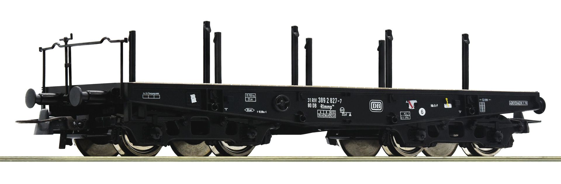 46380 Roco - Schwerlastwagen Rlmmp DB Ep.IV - Spur H0