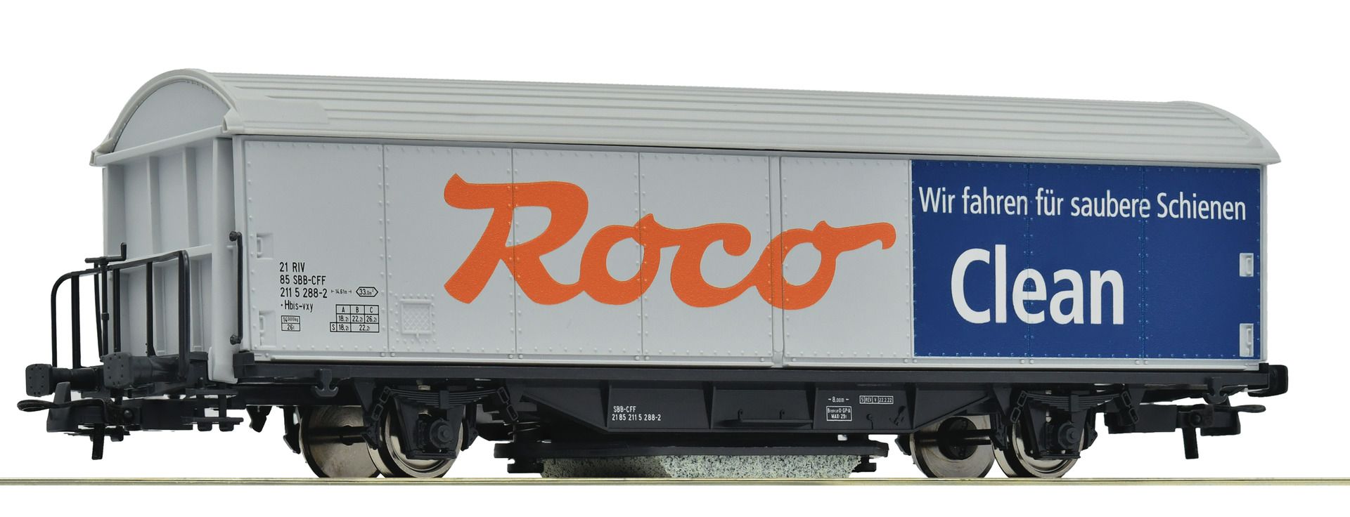 46400 Roco - ROCO-CLEAN Reinigungswagen - Spur H0