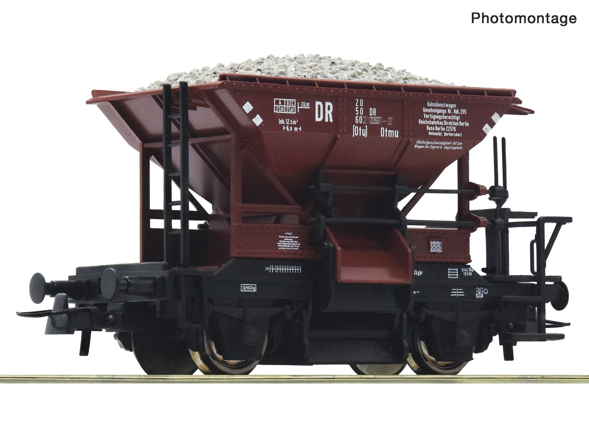 56247 Roco - Talbot-Schotterwagen DR - Spur H0