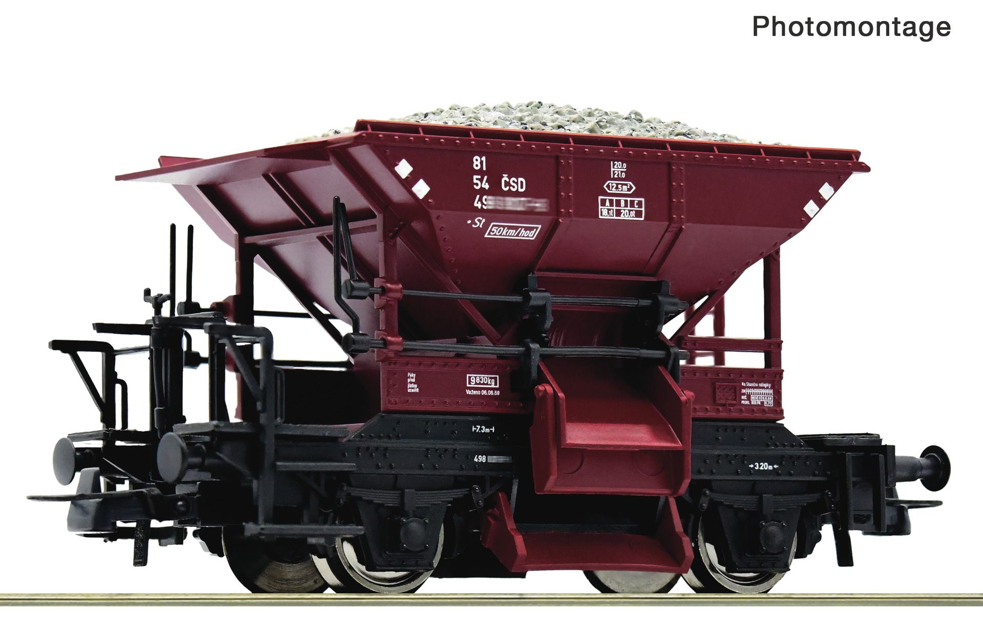 56250 Roco - Talbot-Schotterwagen CSD - Spur H0