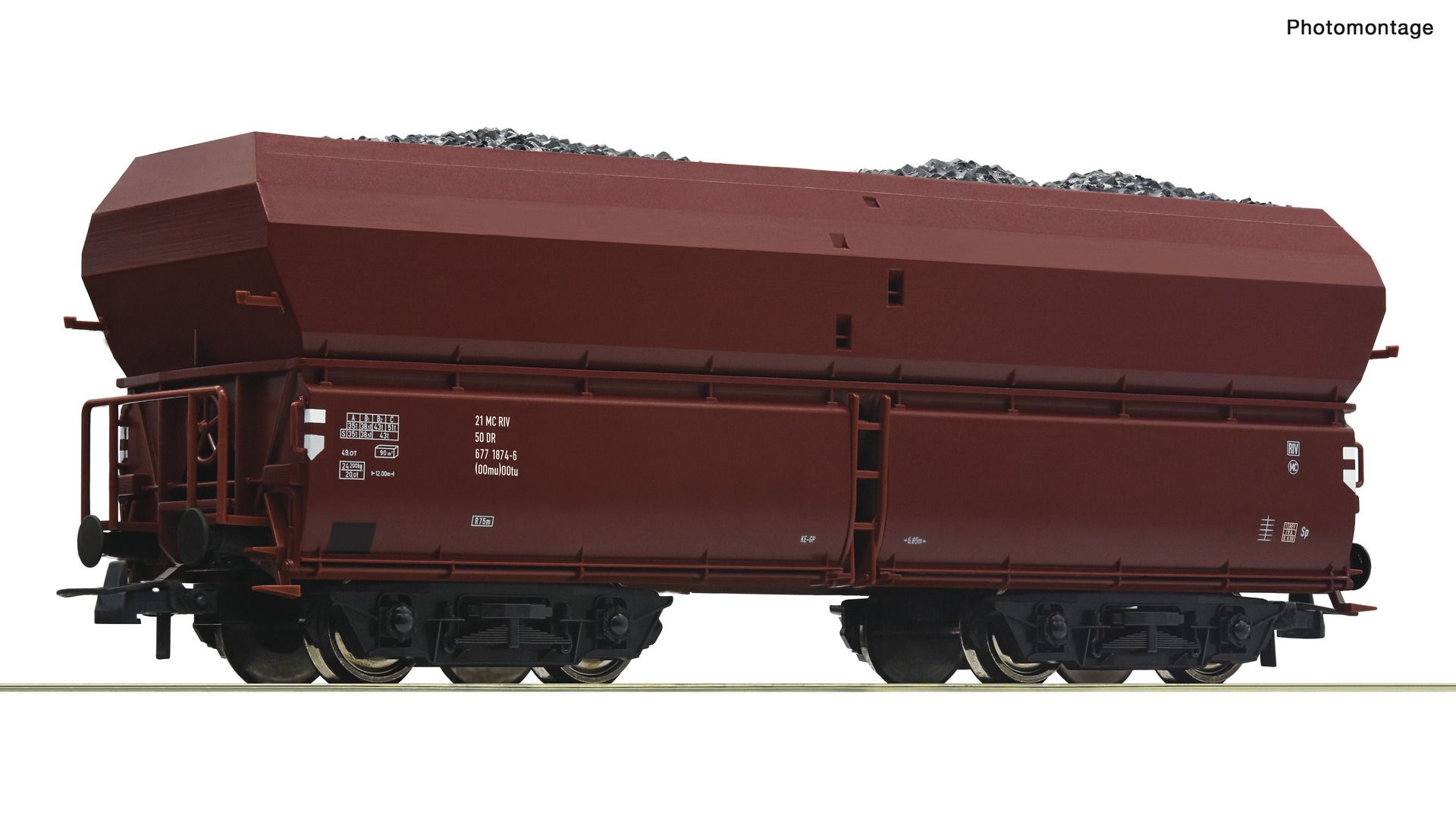 56333 Roco - Selbstentladewag. DR - Spur H0