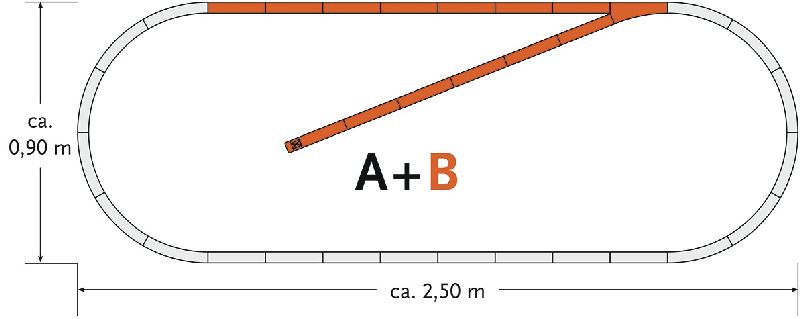 61101 Roco - Gleisset B - ohne OVP! - Spur H0