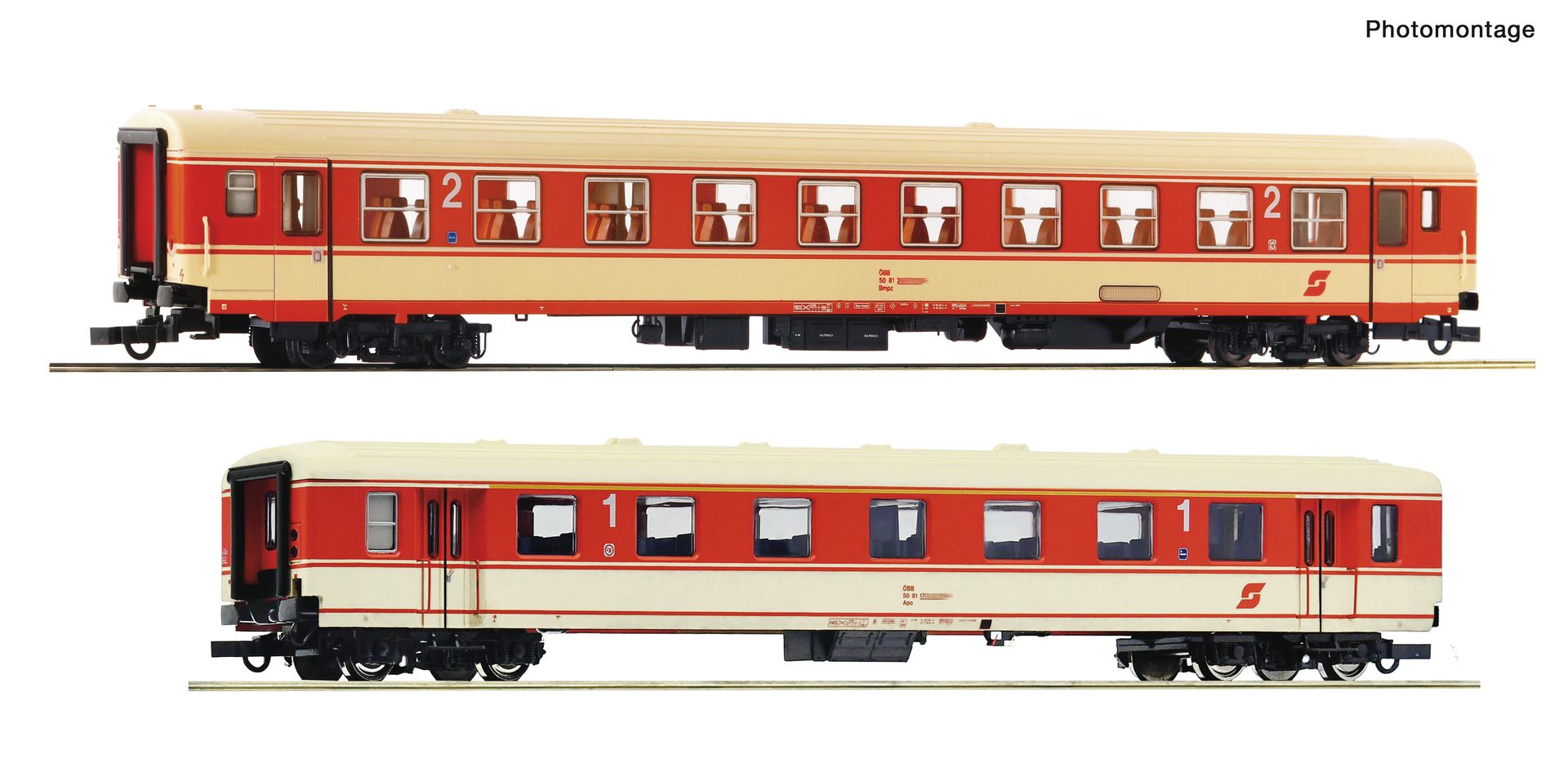 6200078 Roco - 2er Set Arlberg-Express #2 - Spur H0