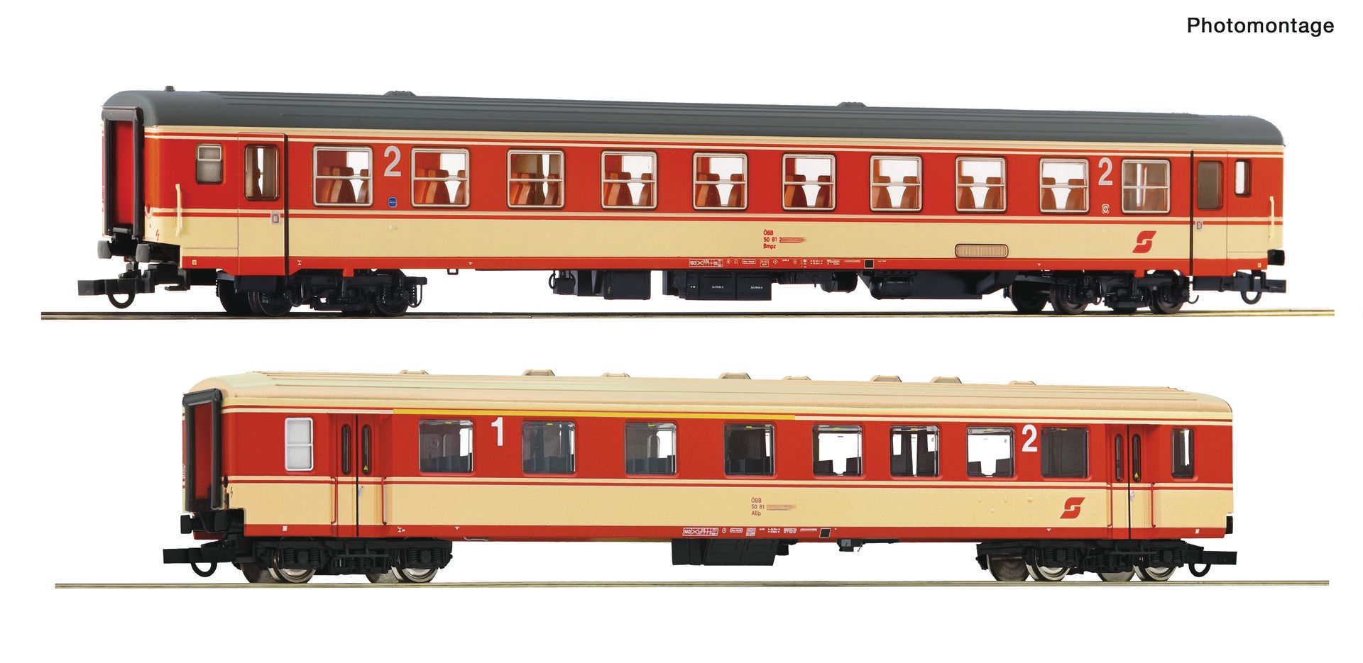 6200079 Roco - 2er Set Arlberg-Express #3 - Spur H0