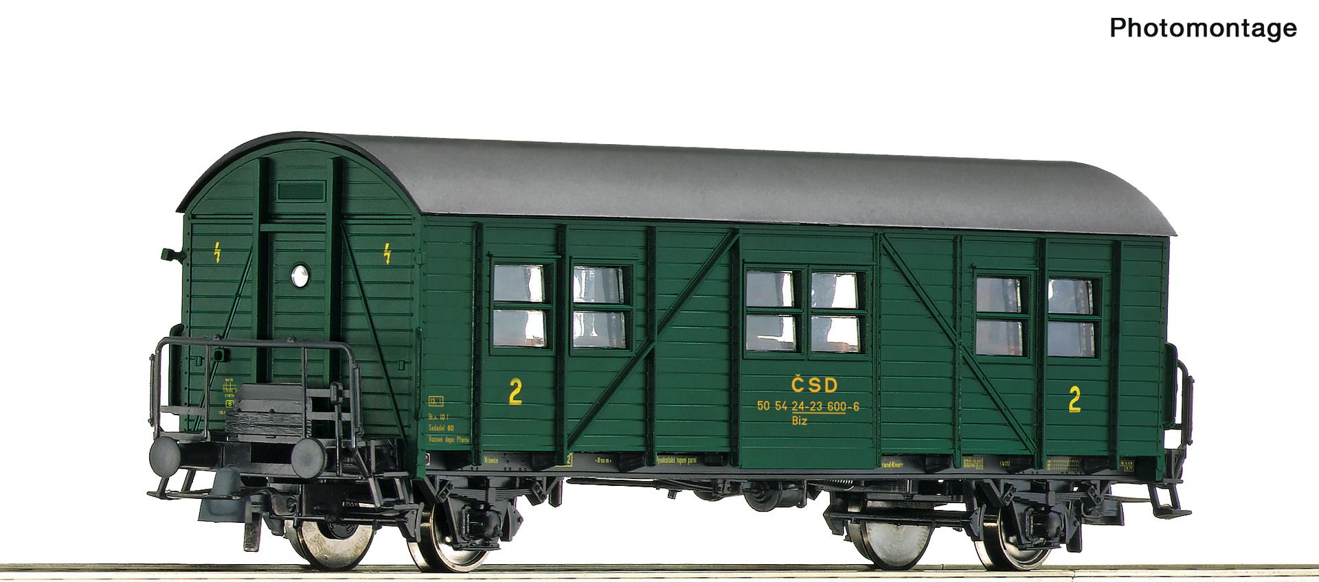 6200089 Roco - Behelfspersonenwag. CSD - Spur H0