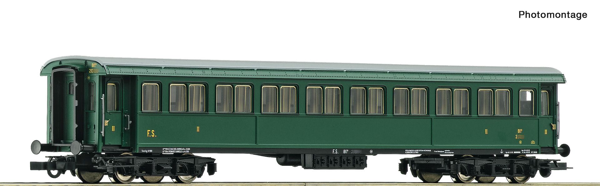 6200093 Roco - 2. Kl. Schnellzugwag. FS - Spur H0