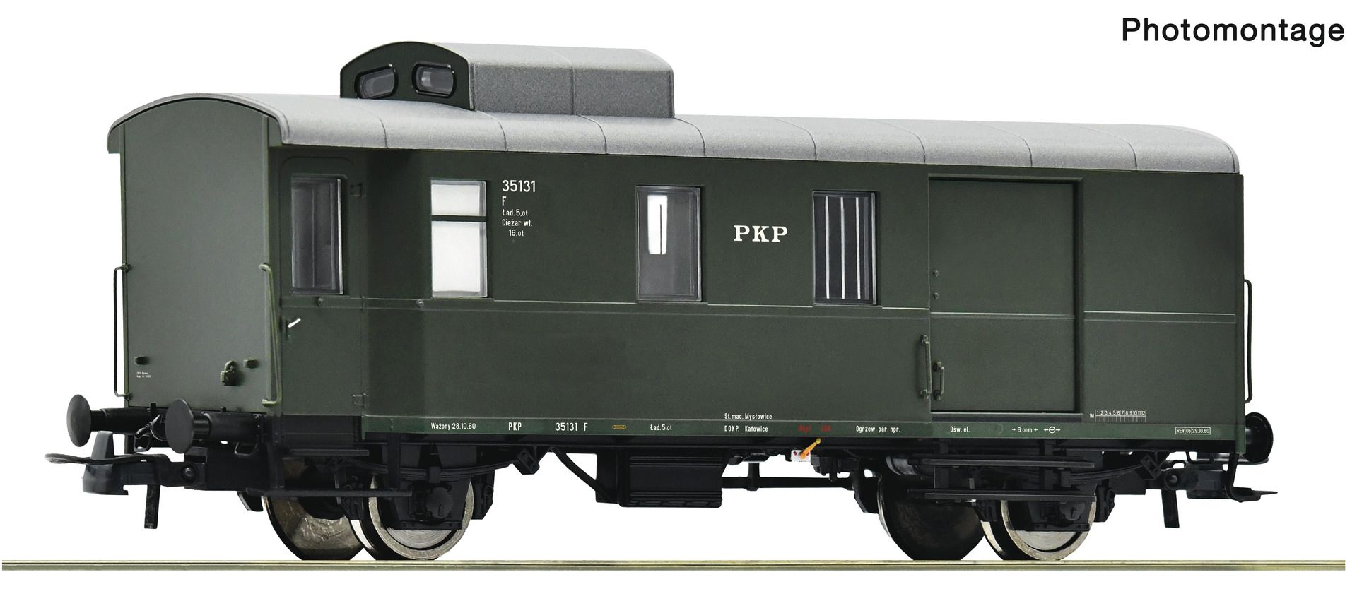 6200101 Roco - Packwag. Pwgs41 PKP - Spur H0