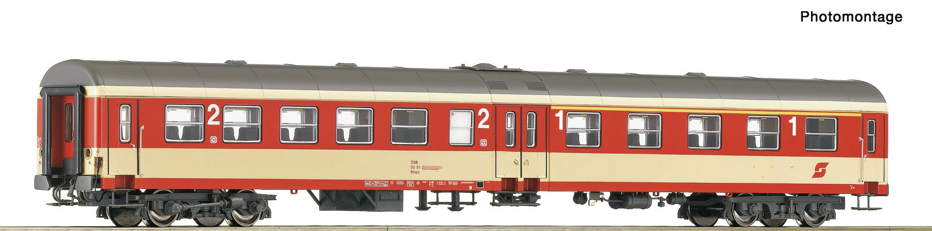 6200108 Roco - Mitteleinstiegswagen 1./2. Klasse - Spur H0