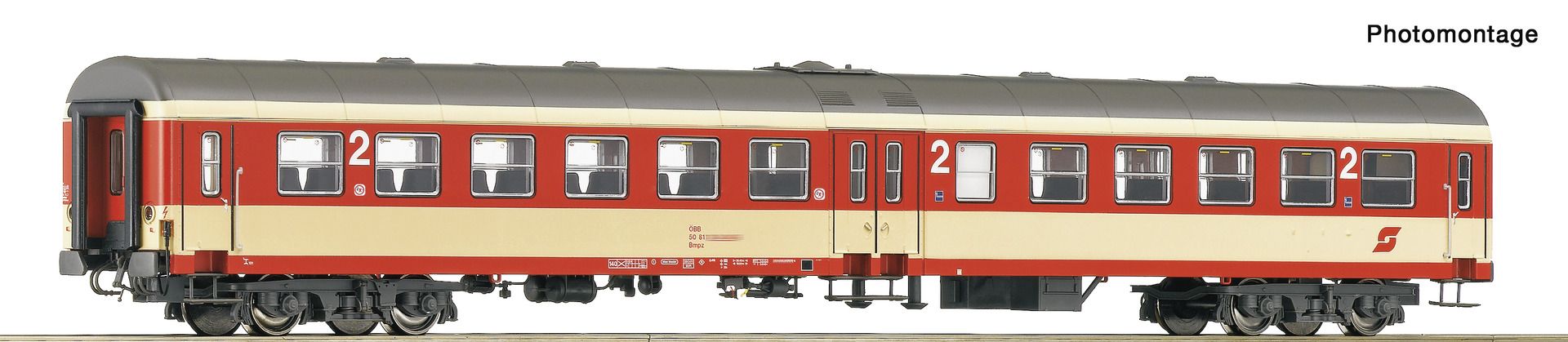 6200110 Roco - Mitteleinstiegswagen 2. Klasse - Spur H0