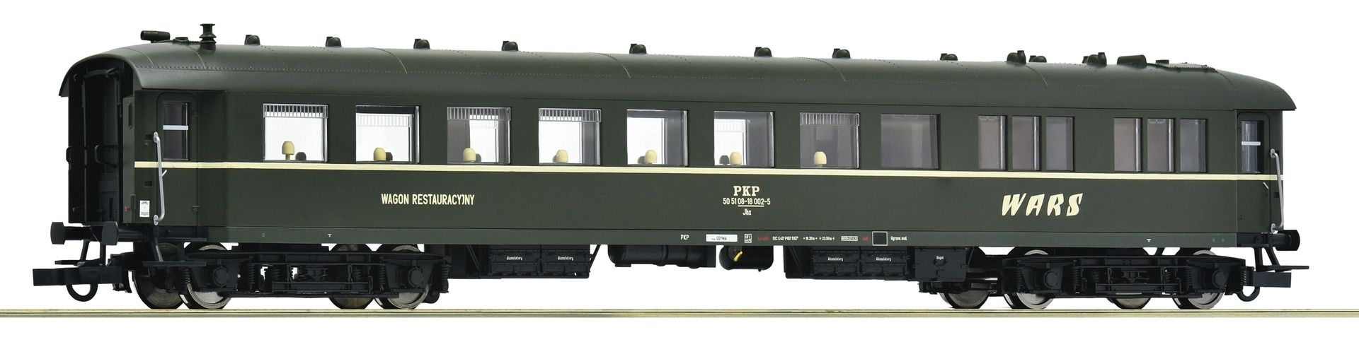 6200125 Roco - Speisewag. PKP/WARS - Spur H0
