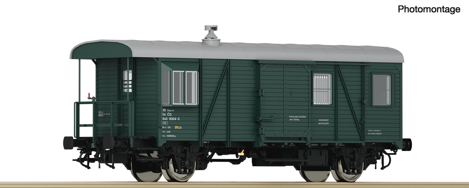 6200142 Roco - Begleitwag. Daa-k CD - Spur H0