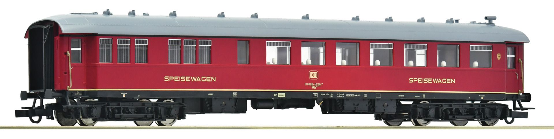 6200161 Roco - Speisewag. BA35 DB - Spur H0