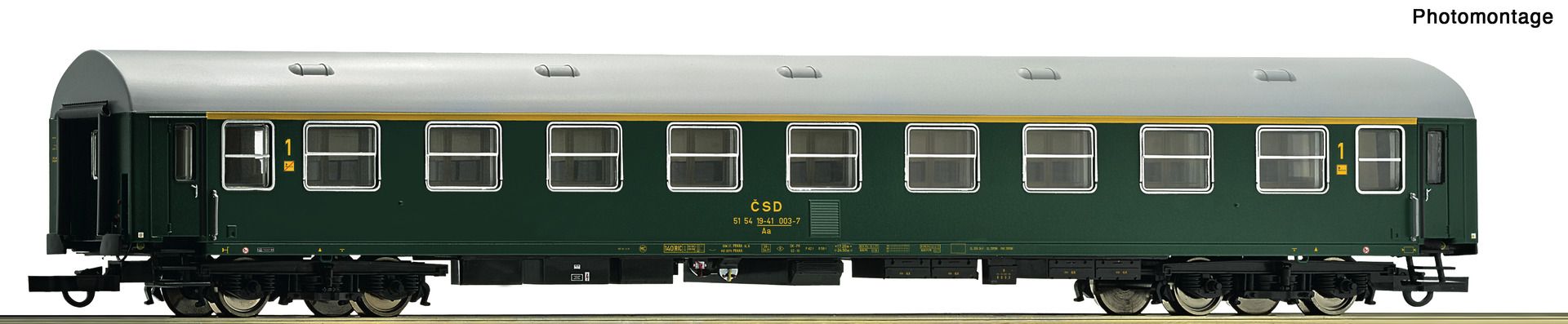 6200167 Roco - Schnellzugwag. Y/B70 1.Kl. CS - Spur H0