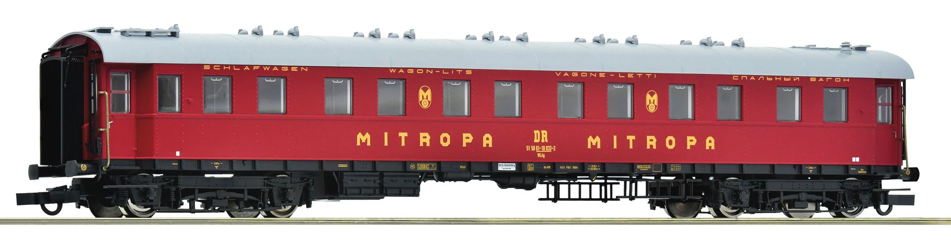 6200203 Roco - Mitropa Schlafwagen WLAg DR IV - Spur H0