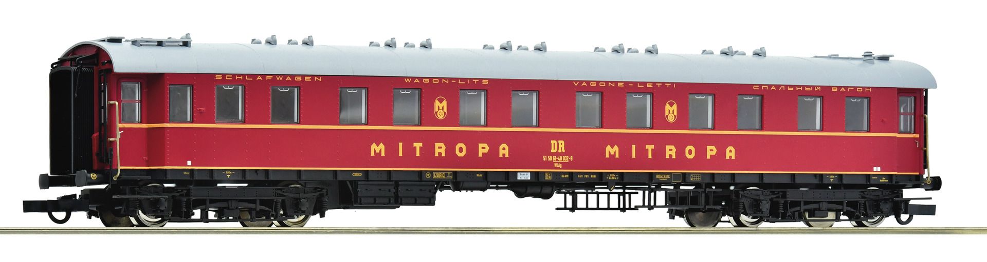 6200204 Roco - Mitropa Schlafwagen DR IV - Spur H0