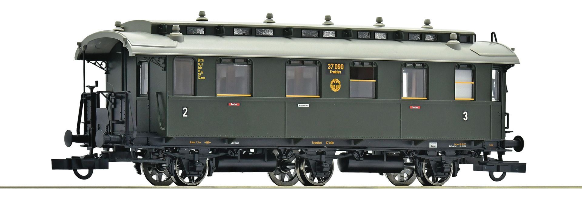 6200255 Roco - Personenwagen 2./3. Klasse - Spur H0