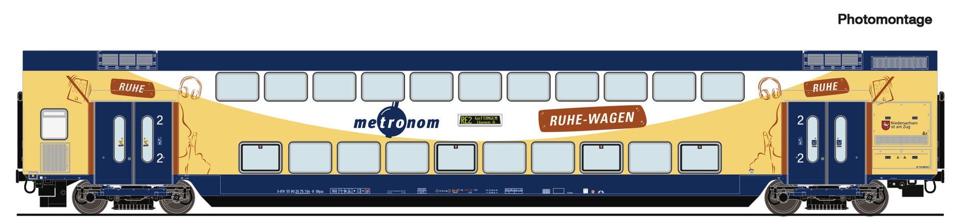 6220107 Roco - Dosto Metronom AC - Spur H0