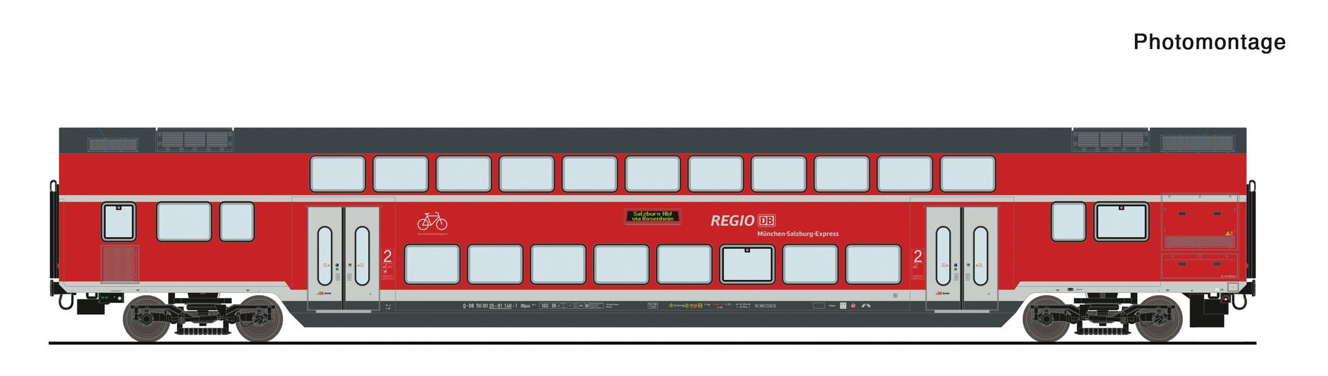 6220146 Roco - Dosto DB-AG AC - Spur H0