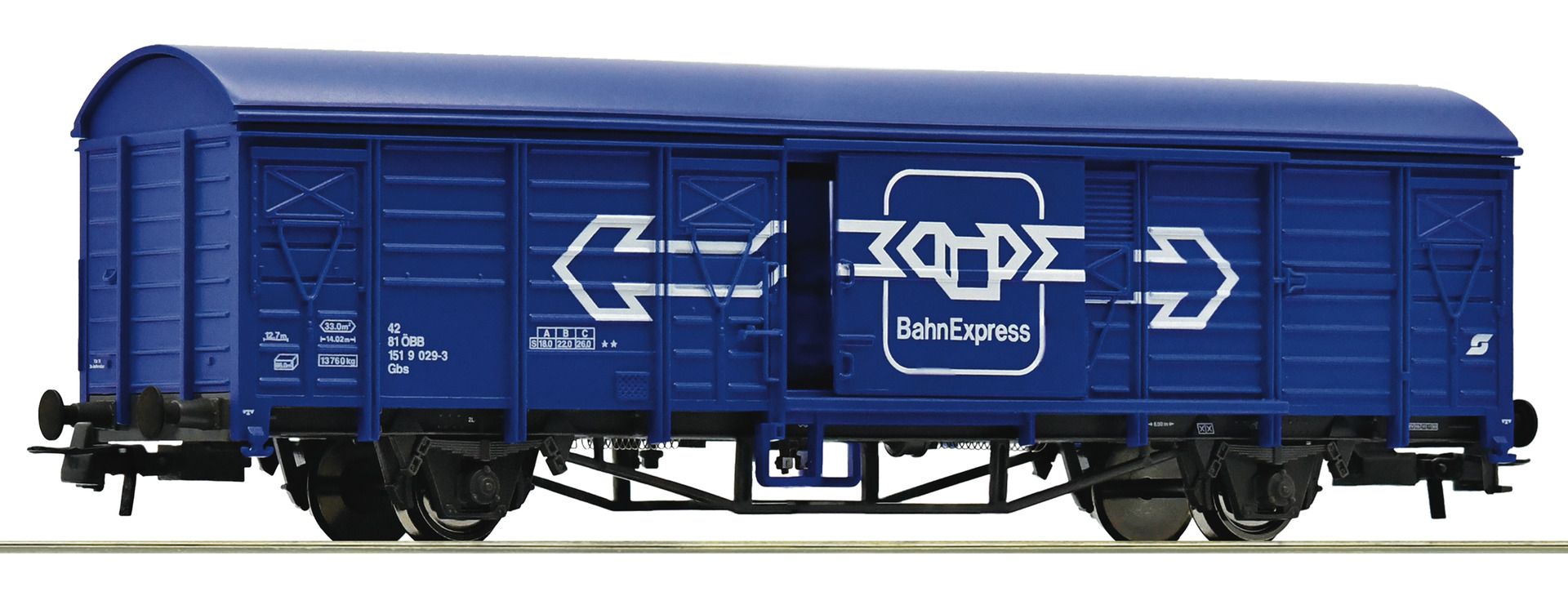 6600055 Roco - Ged. Guterwag. Bahn Ex. OBB - Spur H0