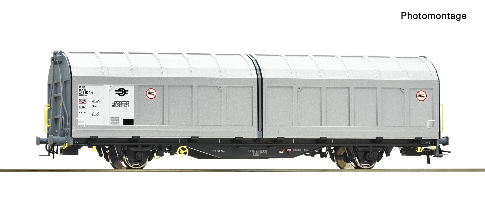 6600107 Roco - Schiebewandwag. MAV - Spur H0