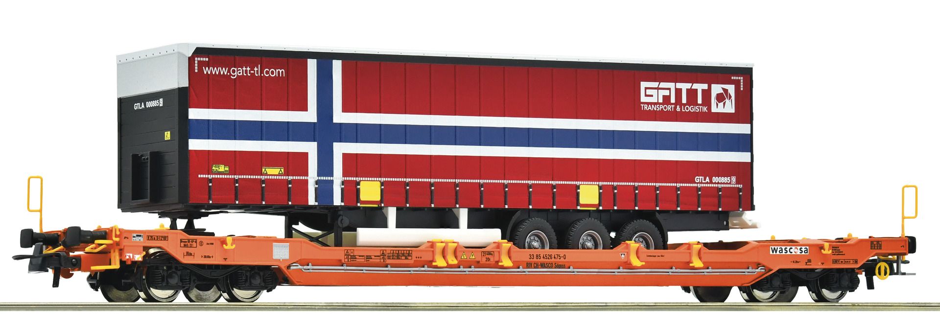 6600108 Roco - Taschenwg. T5 Wascosa + Gatt - Spur H0