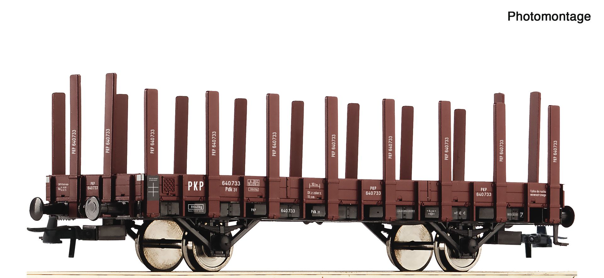 6600148 Roco - Rungenwag. Pdk31 PKP - Spur H0