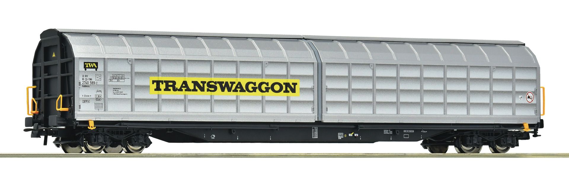 6600166 Roco - Schiebewandwag. Transwaggon - Spur H0