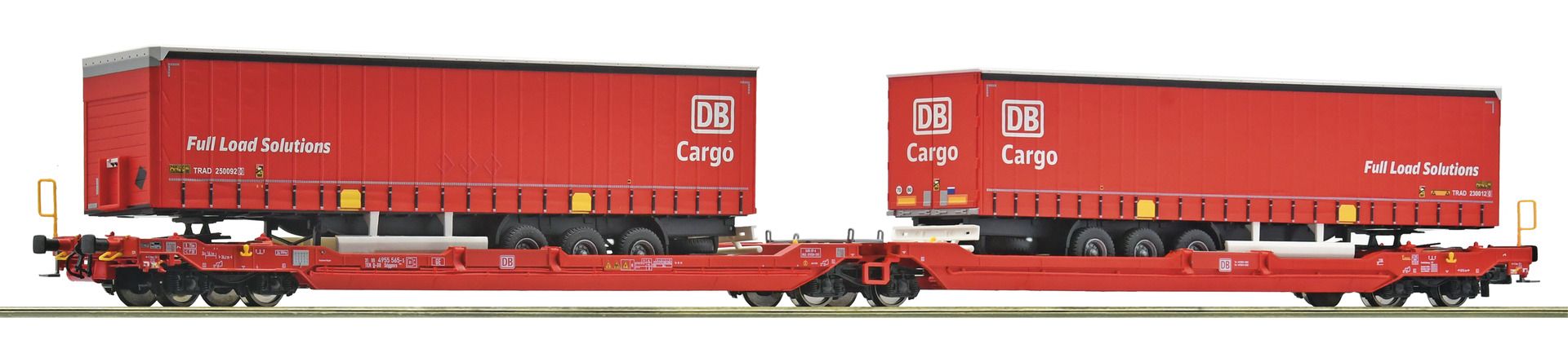 6600168 Roco - Doppeltaschen-Gelenkwagen T3000e - Spur H0