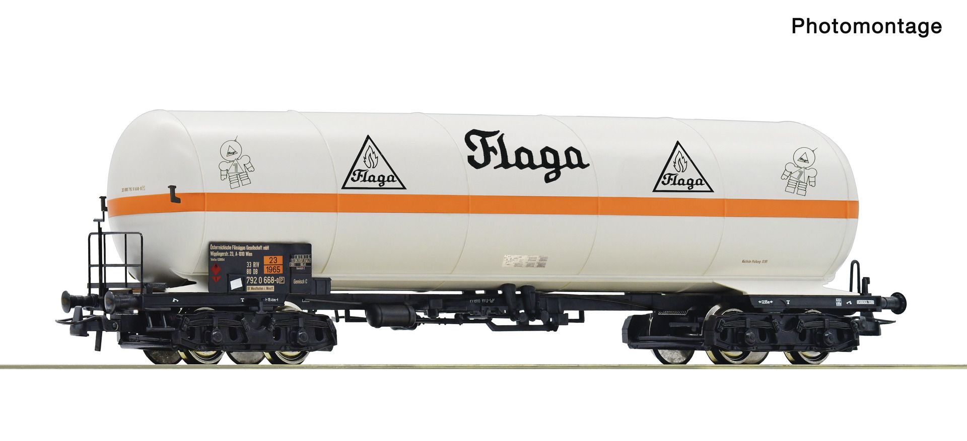 6600176 Roco - Druckgaskesselwagen - Spur H0