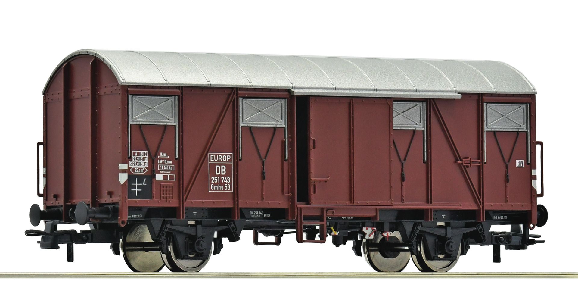 6600274 Roco - Gedeckter G�terwagen - Spur H0