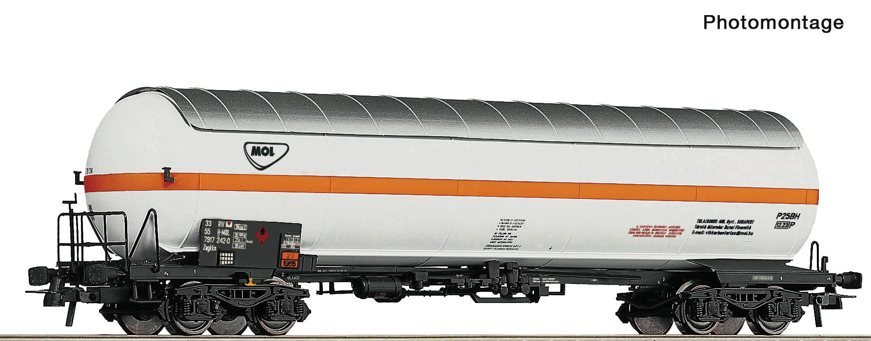 6600284 Roco - Druckgaskesselwagen - Spur H0