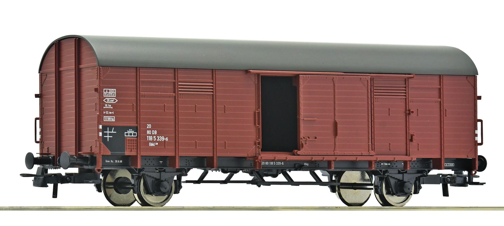 6600287 Roco - Gedeckter G�terwagen - Spur H0