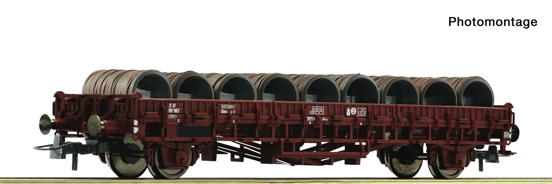 6600300 Roco - Flachwagen - Spur H0
