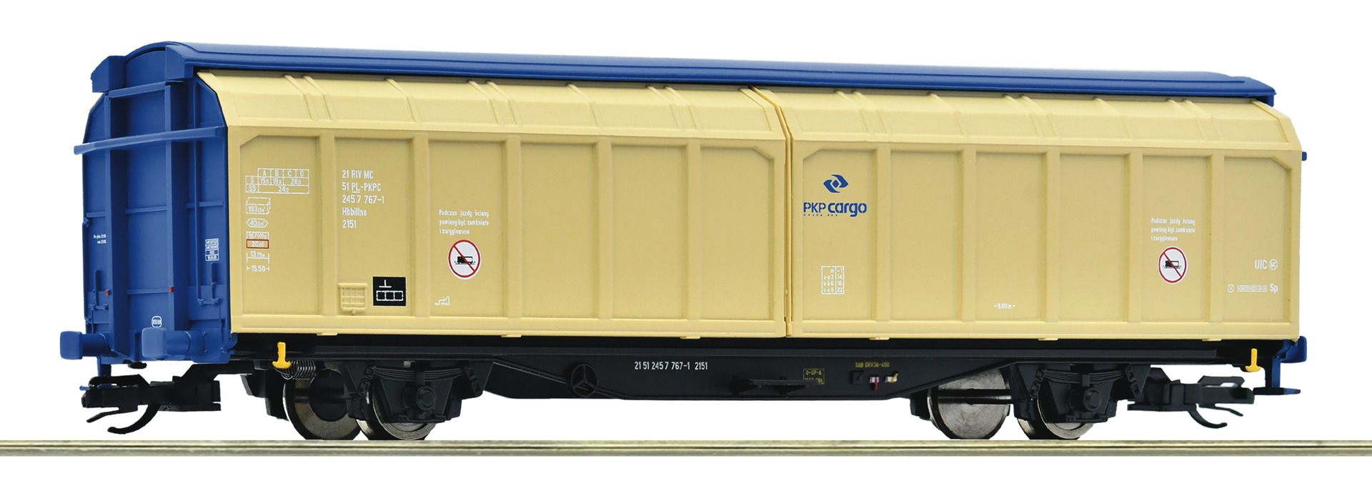 6680010 Roco - Schiebewandwag. PKP - Spur TT